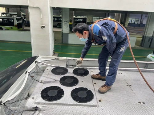 气温 跳水 暖空调将上线 公交车空调清洗消毒进行时