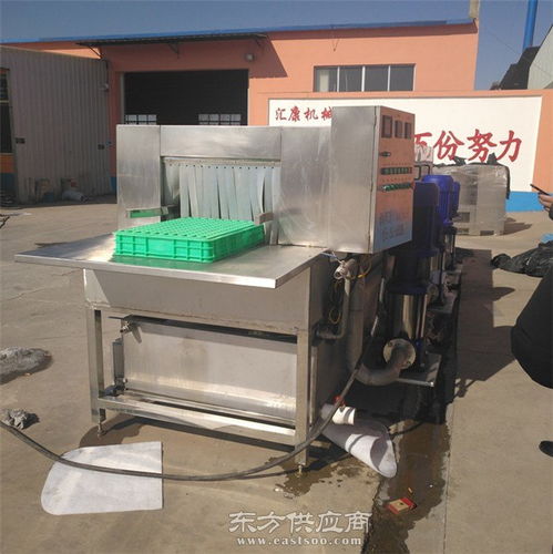 周转盒清洗机特点 厦门周转盒清洗机 汇康食品机械图片
